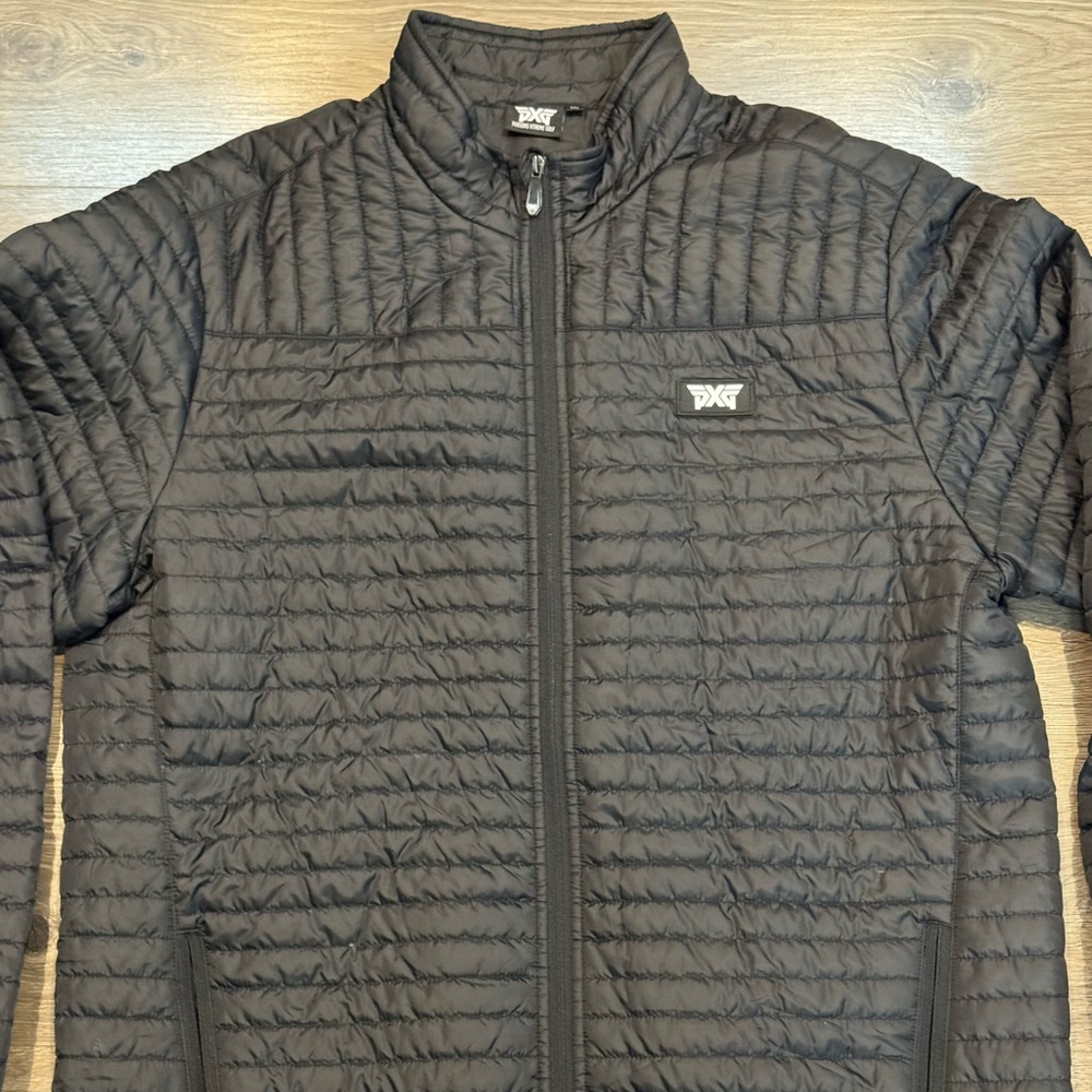 PXG Men’s Black Quilted Puffer Jacket